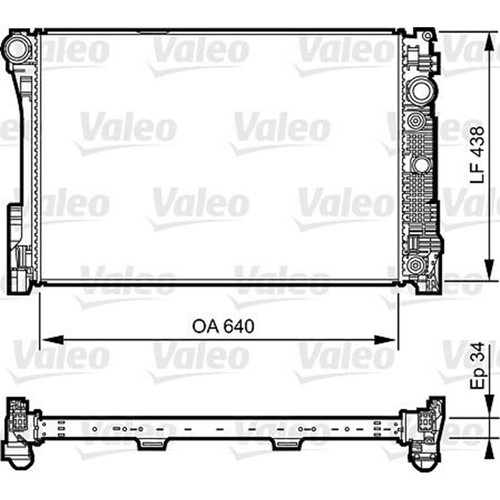 Valeo kühler motorkühlung - kÜhler,