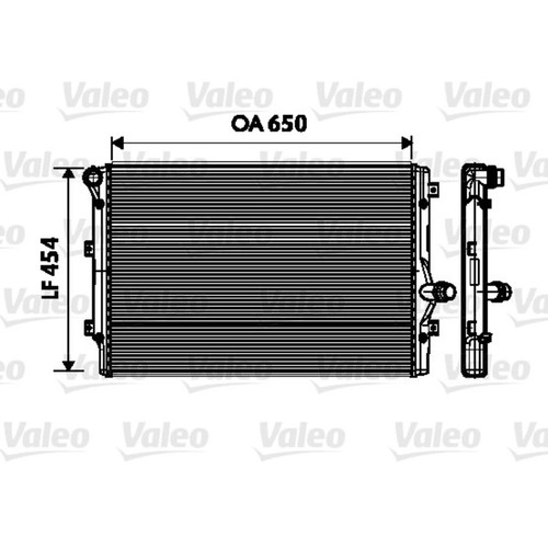 Kühler motorkühlung valeo - kühler,,