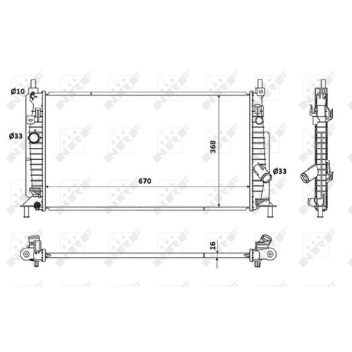 Kühler motorkühlung nrf - kühler,,