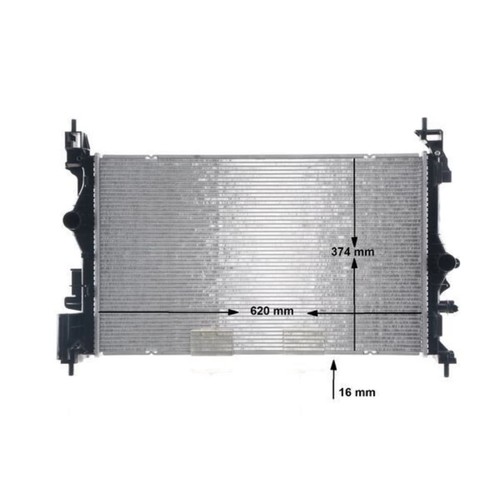Kühler motorkühlung mahle - kühler,
