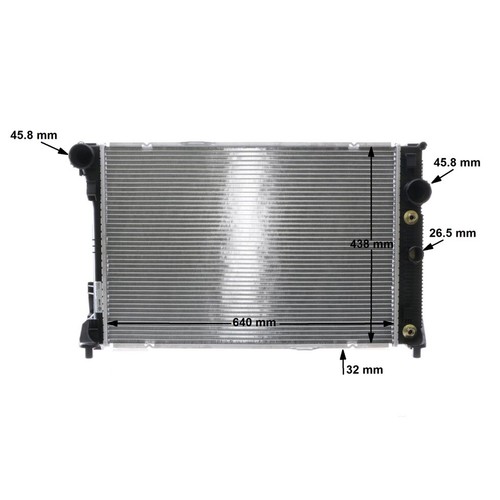 Kühler motorkühlung mahle - kühler,